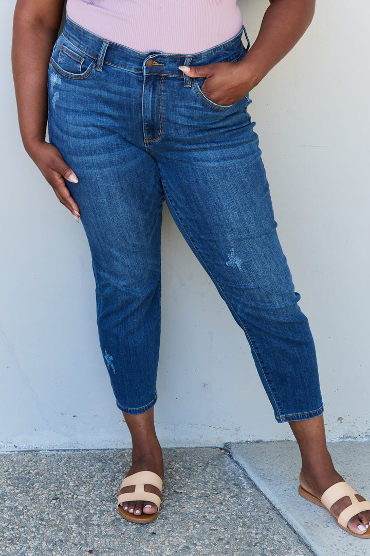 Judy Blue Aila Relax Fit Jeans - Cheeky Chic Boutique
