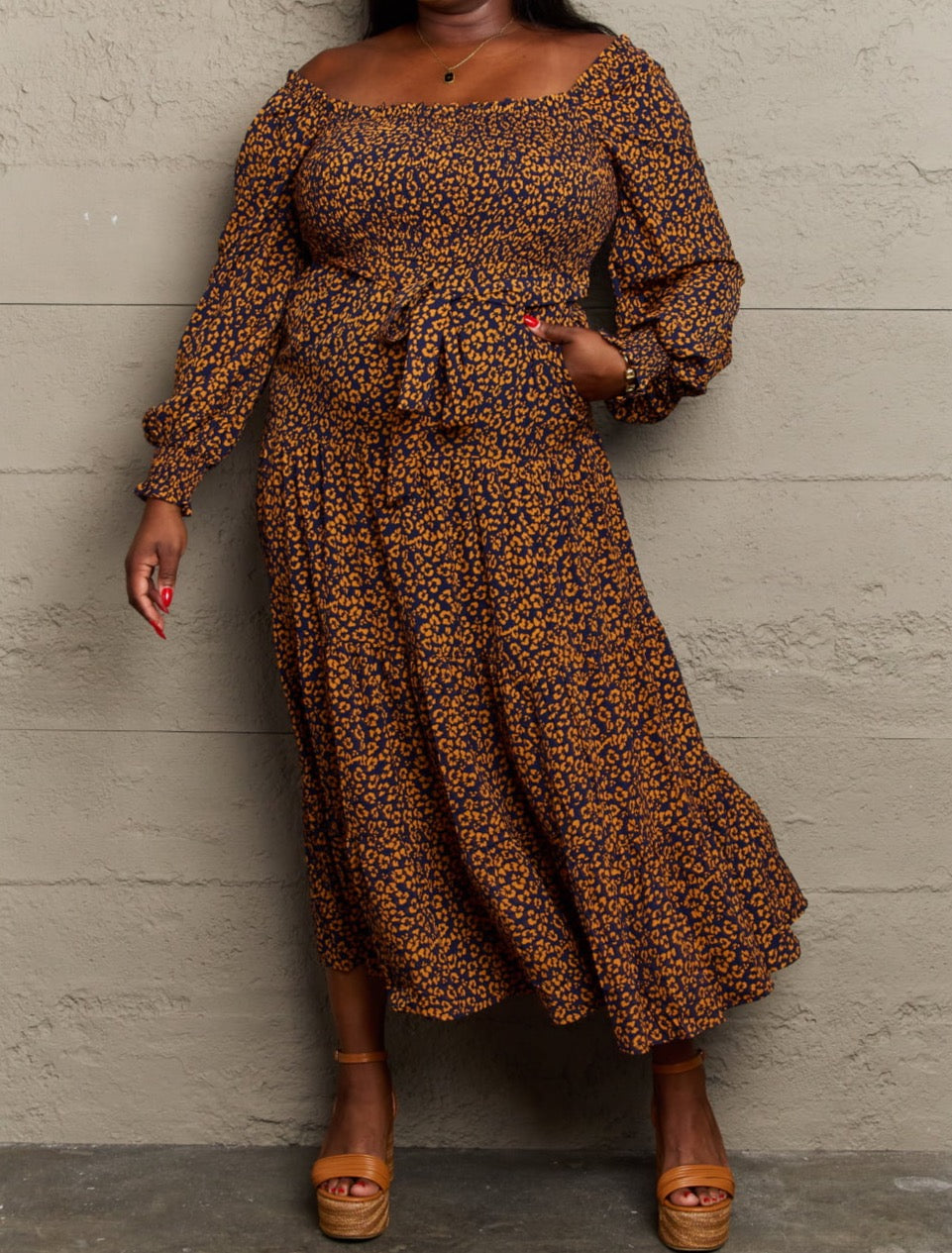 Wild One Maxi Dress - Cheeky Chic Boutique