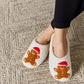 Gingerbread Christmas Cozy Slippers - Cheeky Chic Boutique