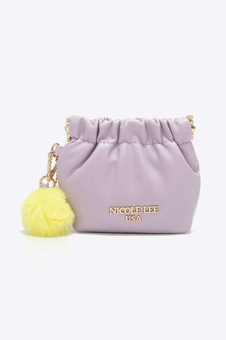 Nicole Lee USA Faux Leather Pouch - Cheeky Chic Boutique