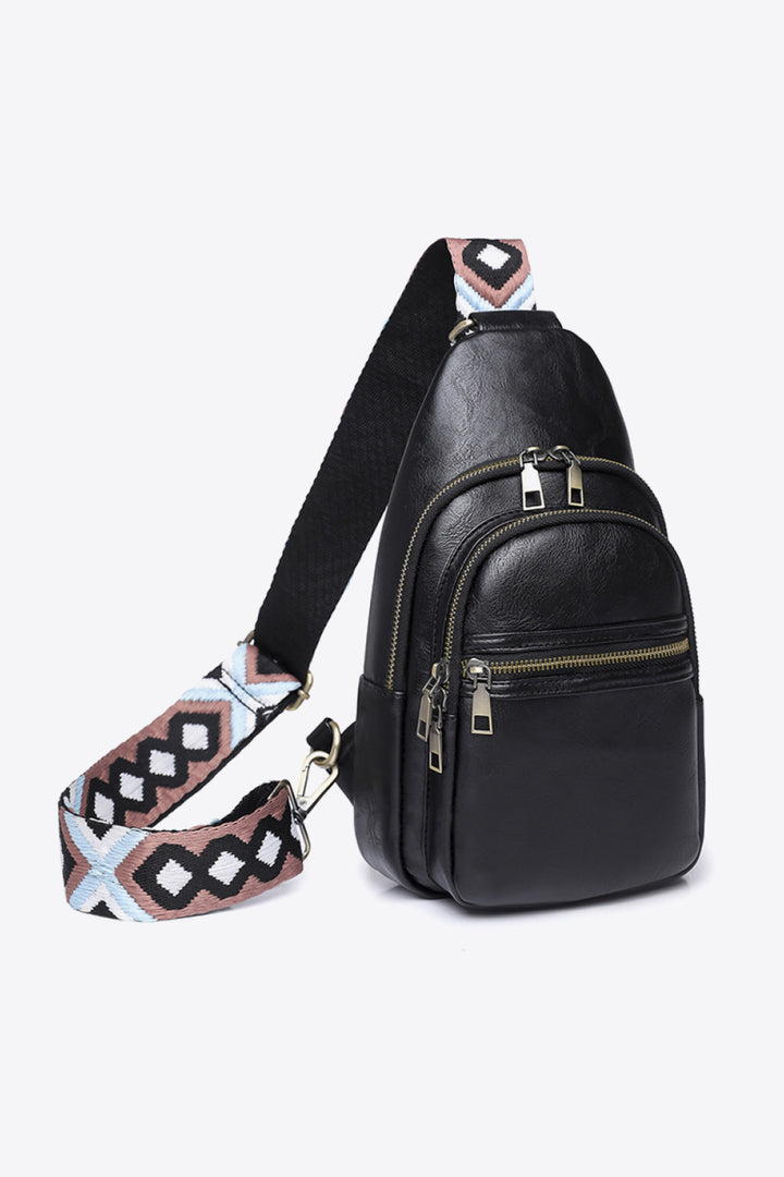 It's Your Time PU Leather Sling Bag - Cheeky Chic Boutique
