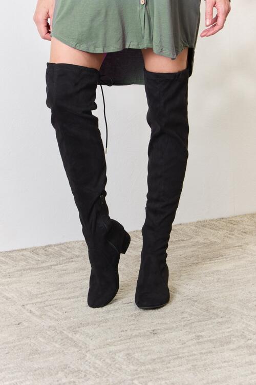 I've Got A Feeling Knee High Boots - Cheeky Chic Boutique