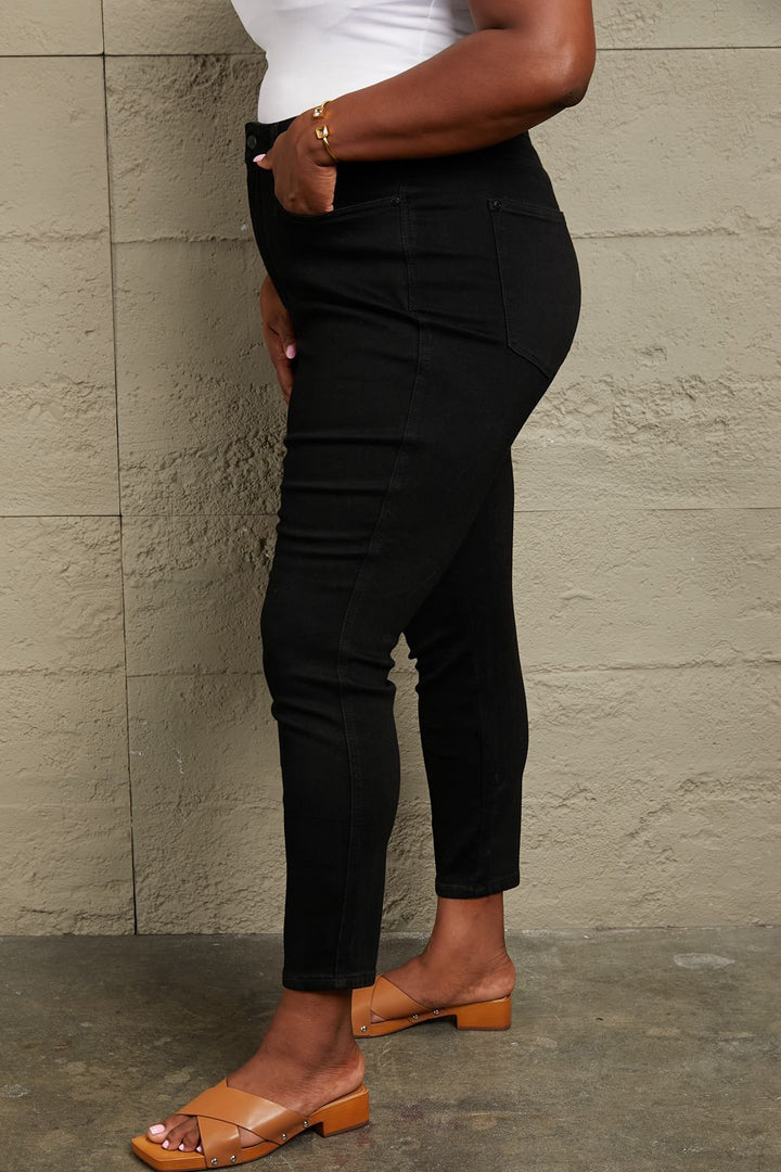 Judy Blue Full Size Tummy Control High Waisted Classic Skinny Jeans - Cheeky Chic Boutique
