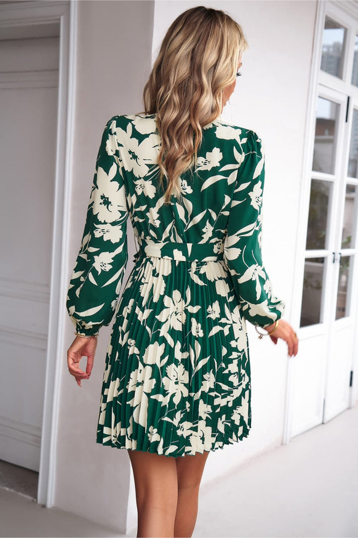 Fine Dining Floral Mini Dress - Cheeky Chic Boutique