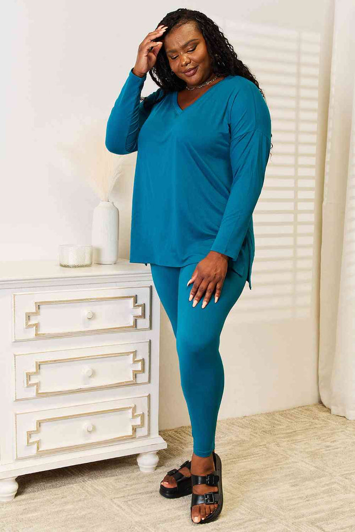 Lazy Days Teal Lounge Set - Cheeky Chic Boutique