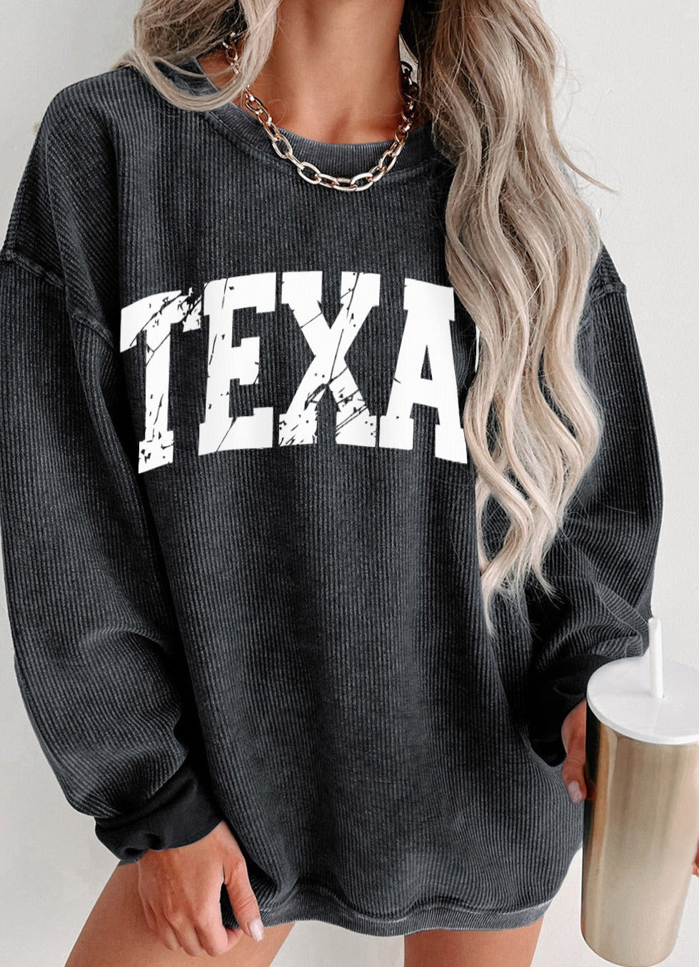 Texas Graphic Sweatshirt - Cheeky Chic Boutique