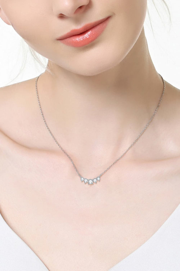 Moissanite Pendant Necklace - Cheeky Chic Boutique