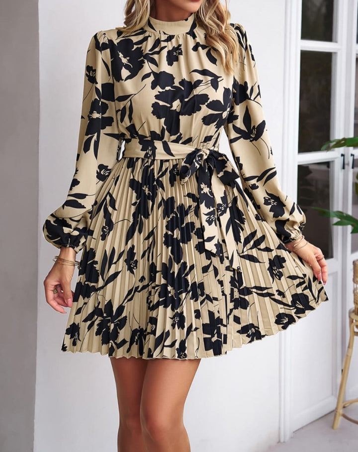 Fine Dining Floral Mini Dress - Cheeky Chic Boutique