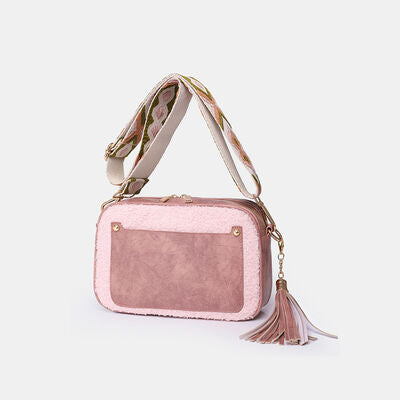 Blushing Tassel Crossbody Bag - Cheeky Chic Boutique