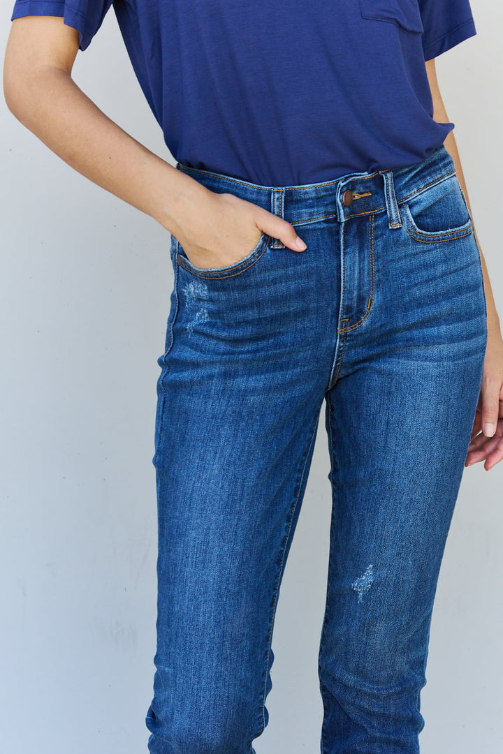 Judy Blue Aila Relax Fit Jeans - Cheeky Chic Boutique