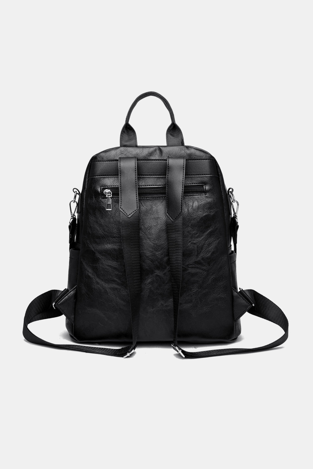 PU Leather Convertible Backpack - Cheeky Chic Boutique
