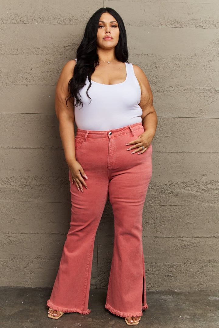 RISEN Bailey Flare Jeans - Cheeky Chic Boutique