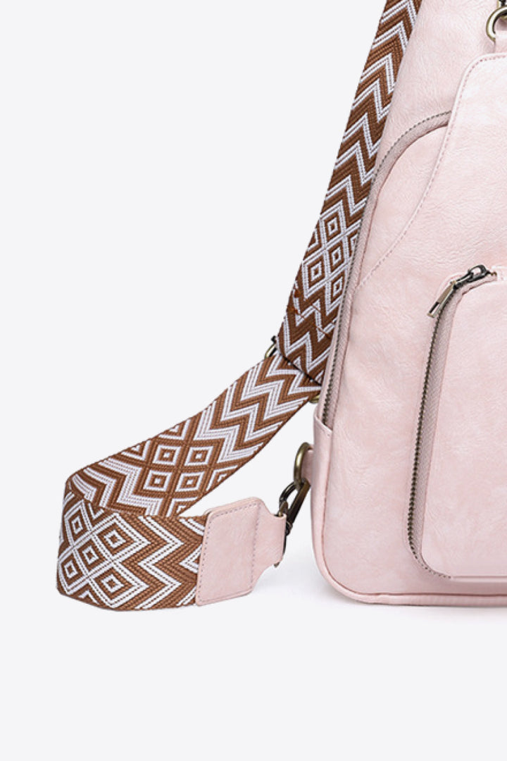 Take A Trip PU Leather Sling Bag - Cheeky Chic Boutique