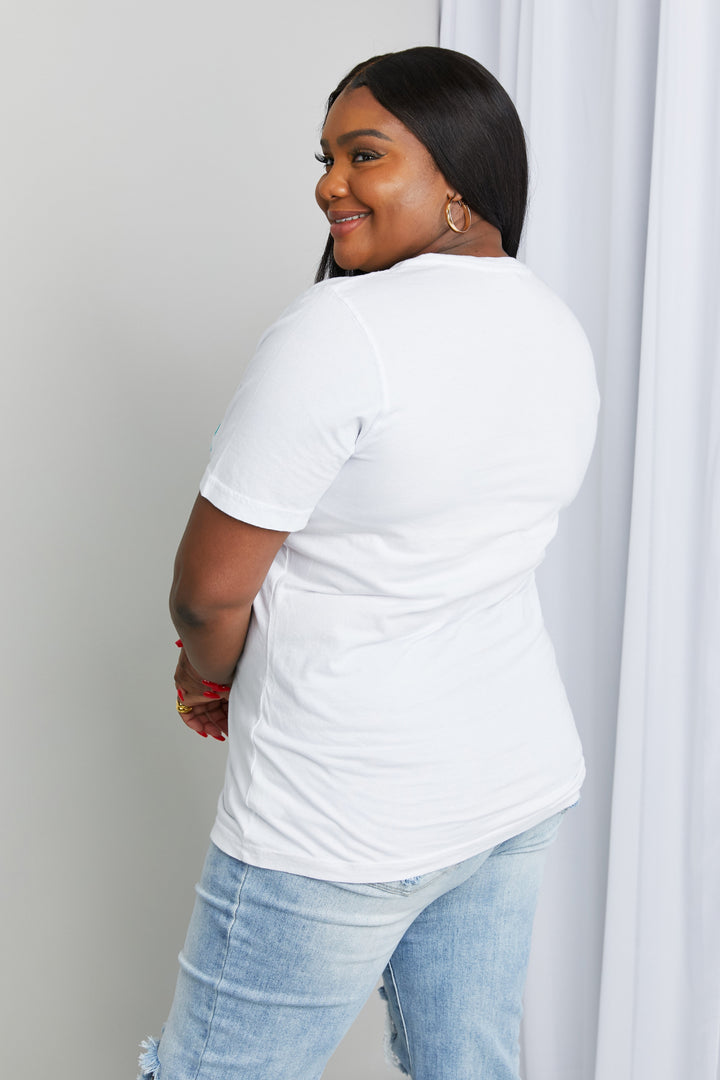 mineB Full Size MAMA Animal Graphic Tee Shirt - Cheeky Chic Boutique
