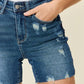 Just My Size Denim Shorts - Cheeky Chic Boutique