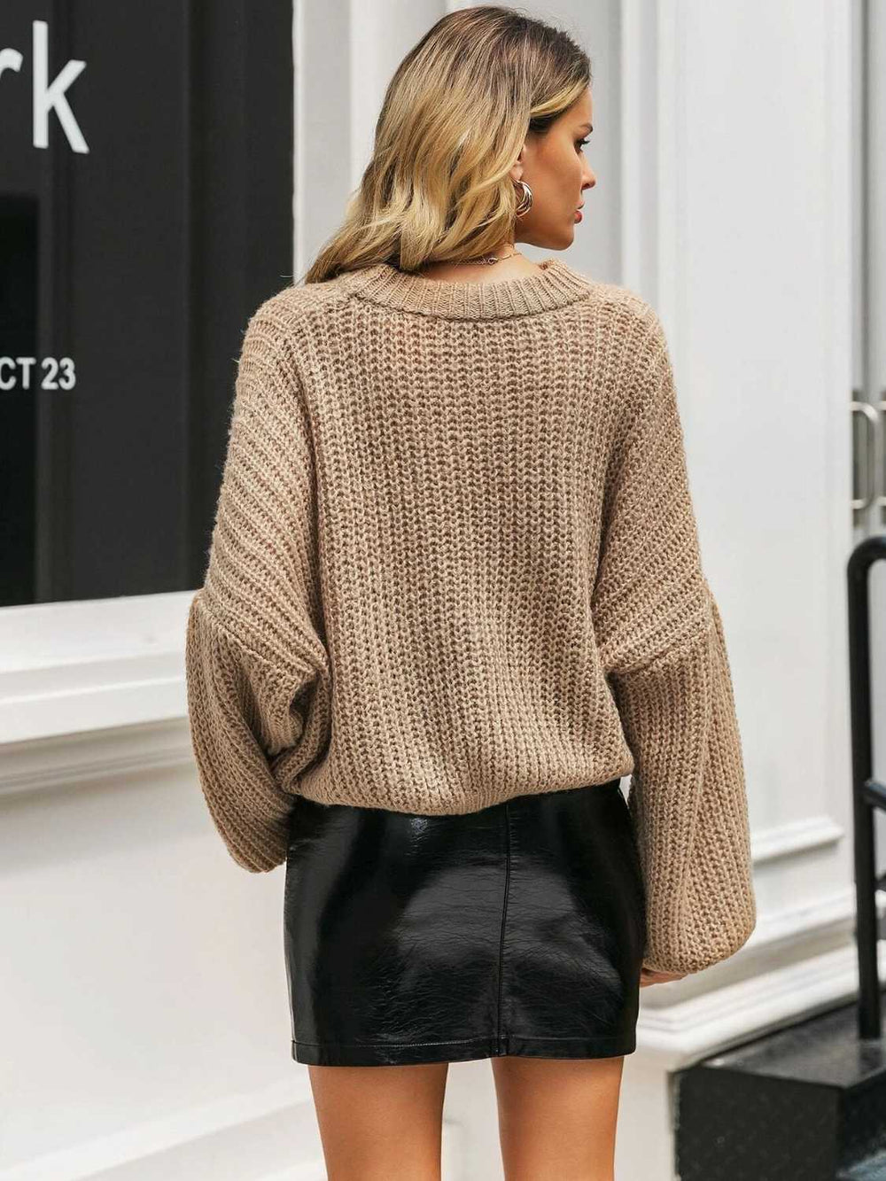 Everything You Do Cable Sweater - Cheeky Chic Boutique