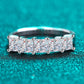 Romantic Surprise 2 Carat Moissanite Rhodium-Plated Ring - Cheeky Chic Boutique