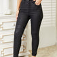 Kancan Sandra Black Coated Skinny Jeans - Cheeky Chic Boutique