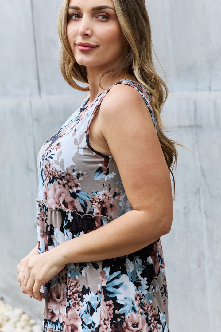 Fell In Love Floral Dress - Cheeky Chic Boutique