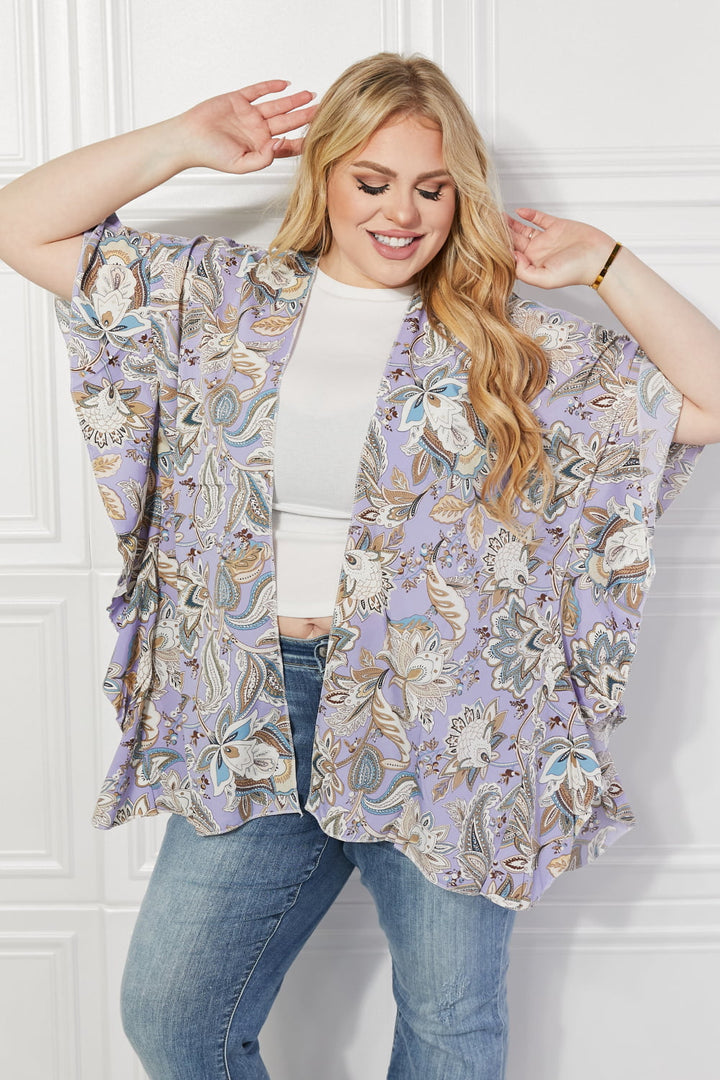 Justin Taylor Secret Garden Floral Kimono - Cheeky Chic Boutique