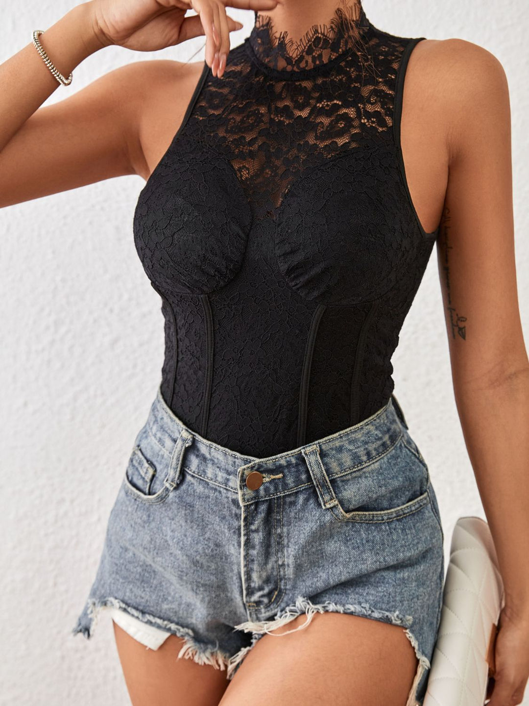 Reservations Lace Bodysuit - Cheeky Chic Boutique