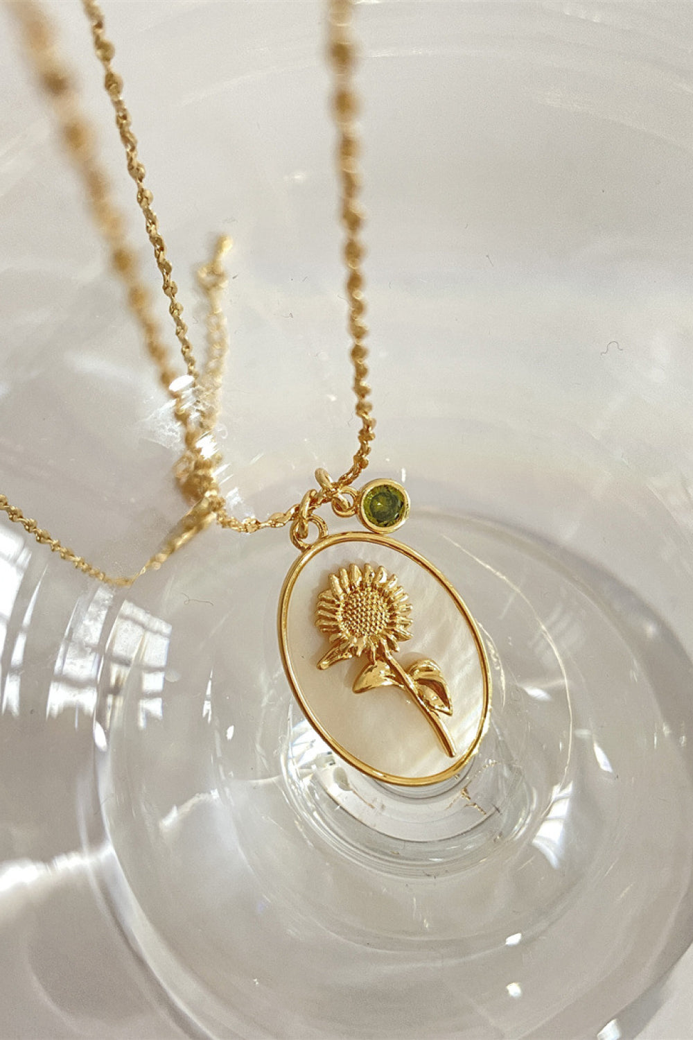 Wildflower Shell Pendant Necklace - Cheeky Chic Boutique
