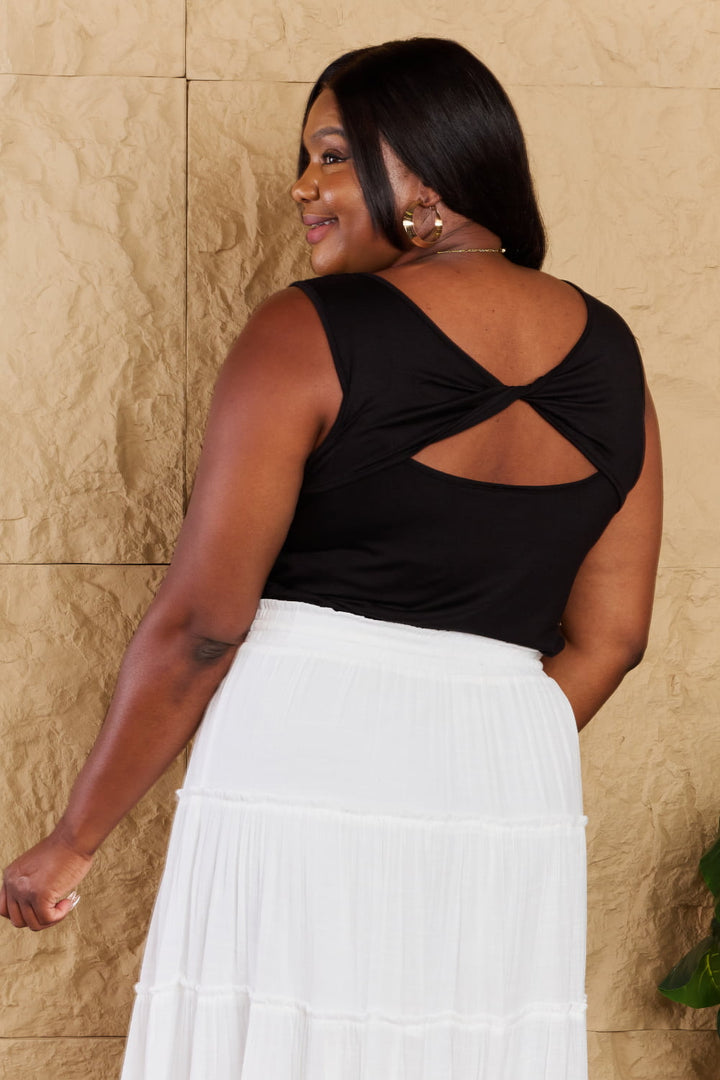 Say The Least Criss Cross Top - Cheeky Chic Boutique