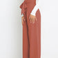 Tie Front Paperbag Wide Leg Pants - Cheeky Chic Boutique
