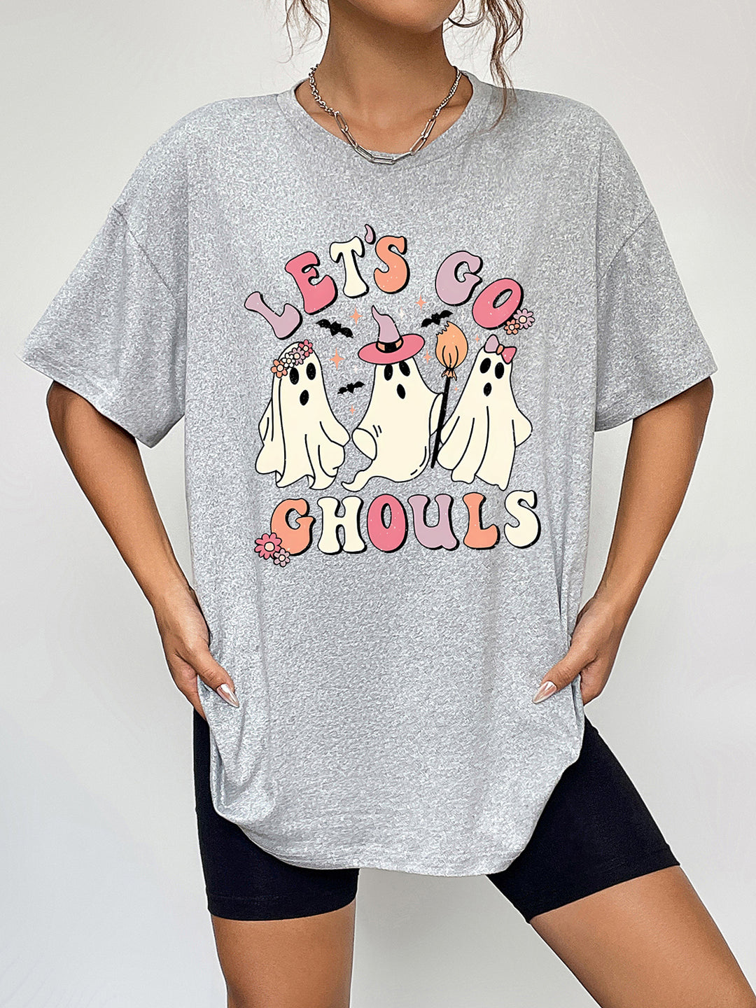 Let's Go Ghouls Graphic Tee - Cheeky Chic Boutique