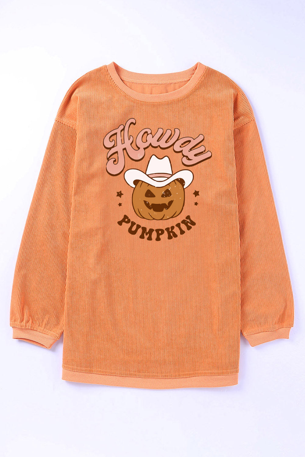 Howdy Pumpkin Graphic Sweatshirt - Cheeky Chic Boutique
