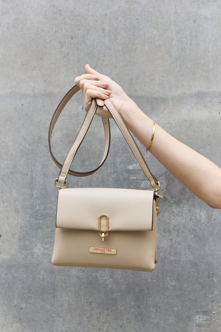 Nicole Lee USA Liv Vegan Leather Crossbody Bag - Cheeky Chic Boutique