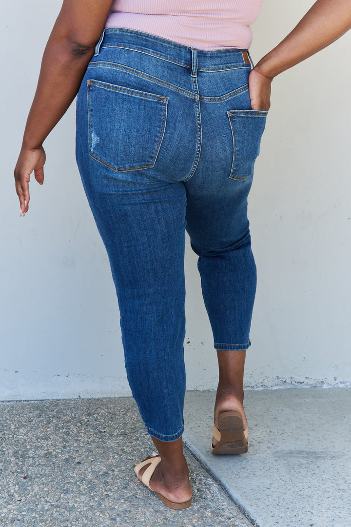 Judy Blue Aila Relax Fit Jeans - Cheeky Chic Boutique