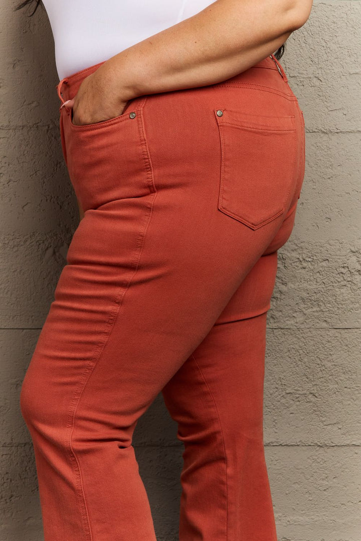 Judy Blue Olivia Terracotta Jeans - Cheeky Chic Boutique