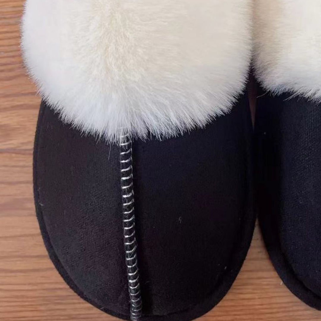 Kiss Goodbye Faux Suede Slippers - Cheeky Chic Boutique