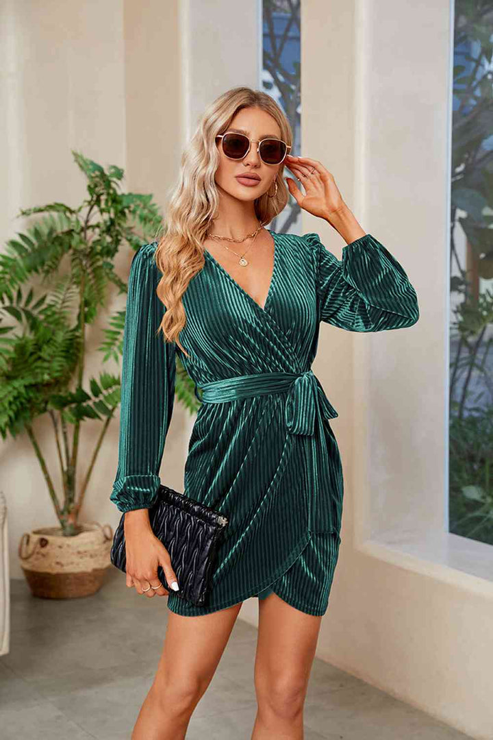 Merry Ribbed Mini Dress - Cheeky Chic Boutique