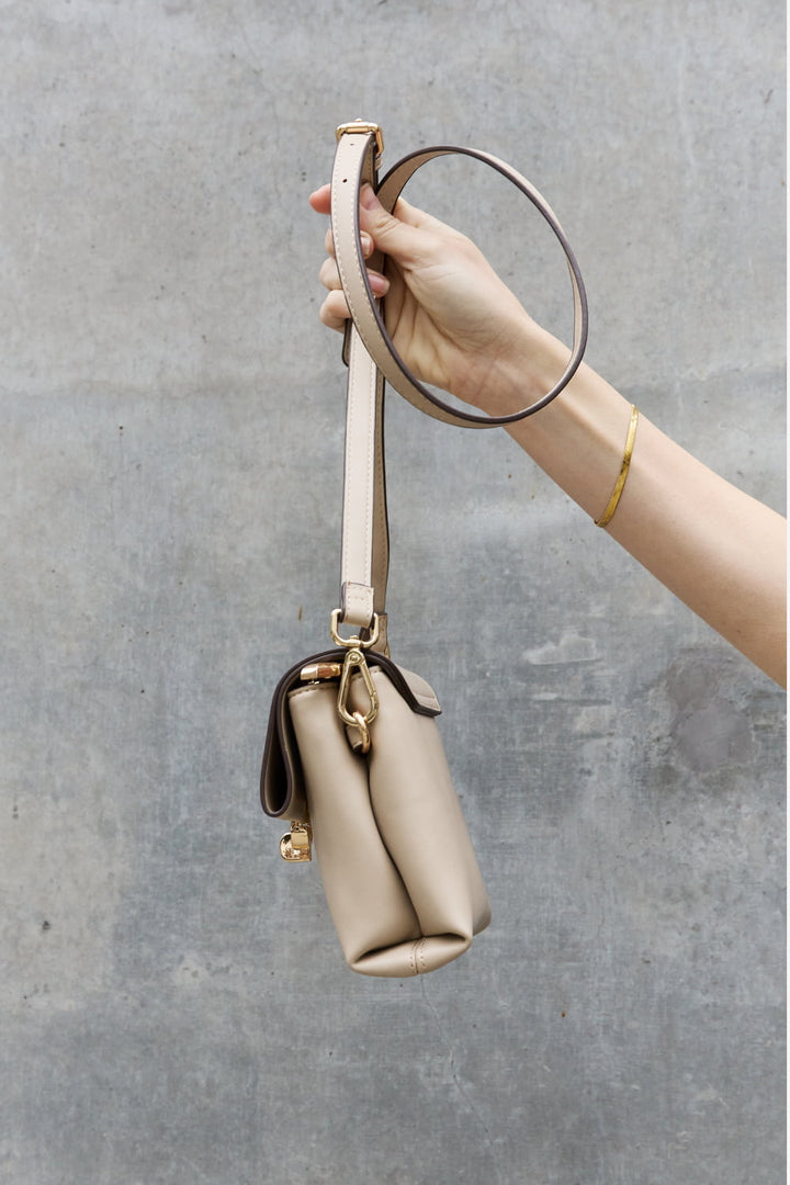 Nicole Lee USA Liv Vegan Leather Crossbody Bag - Cheeky Chic Boutique