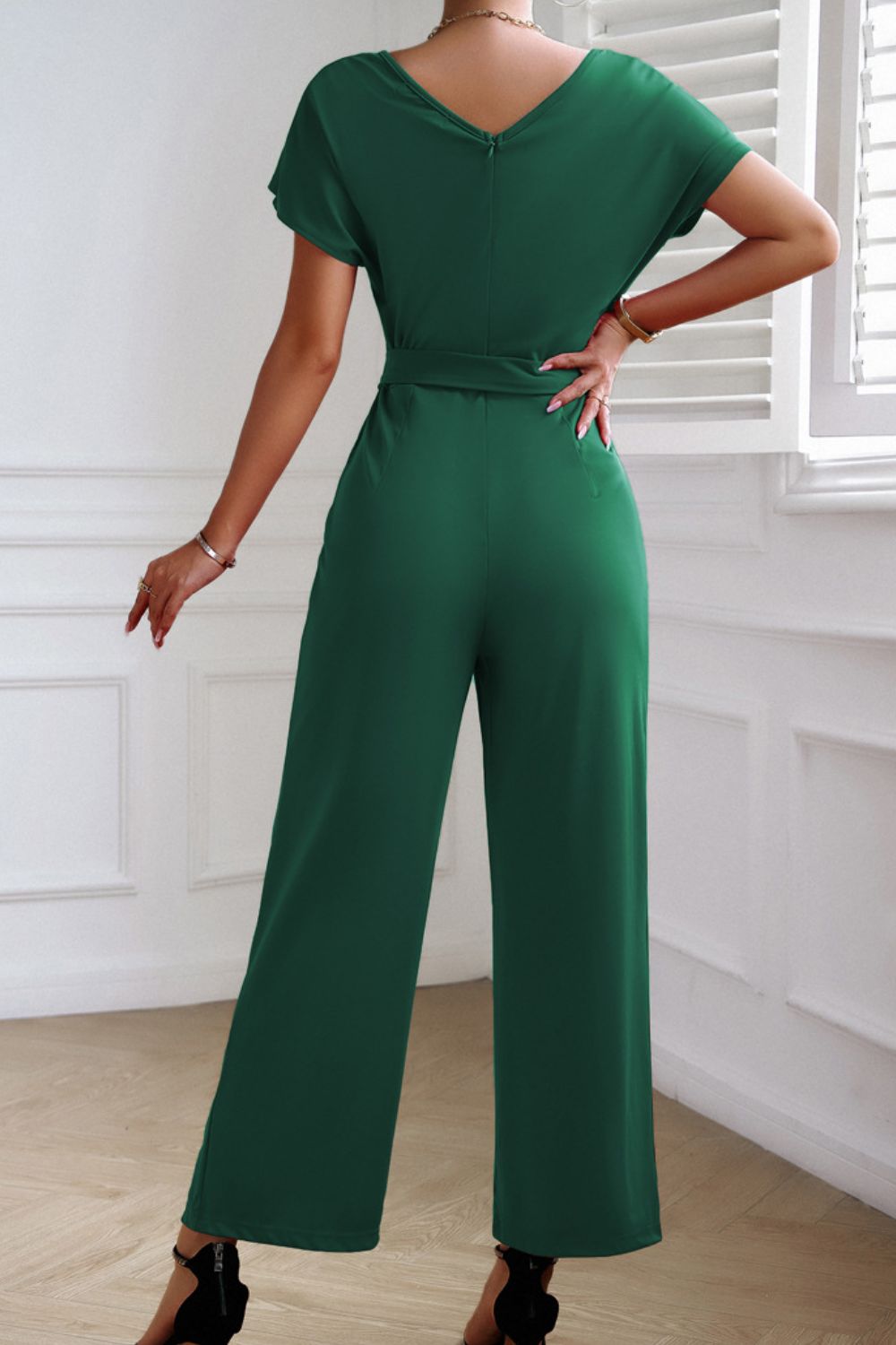 Southern Chic Jumpsuit - Cheeky Chic Boutique