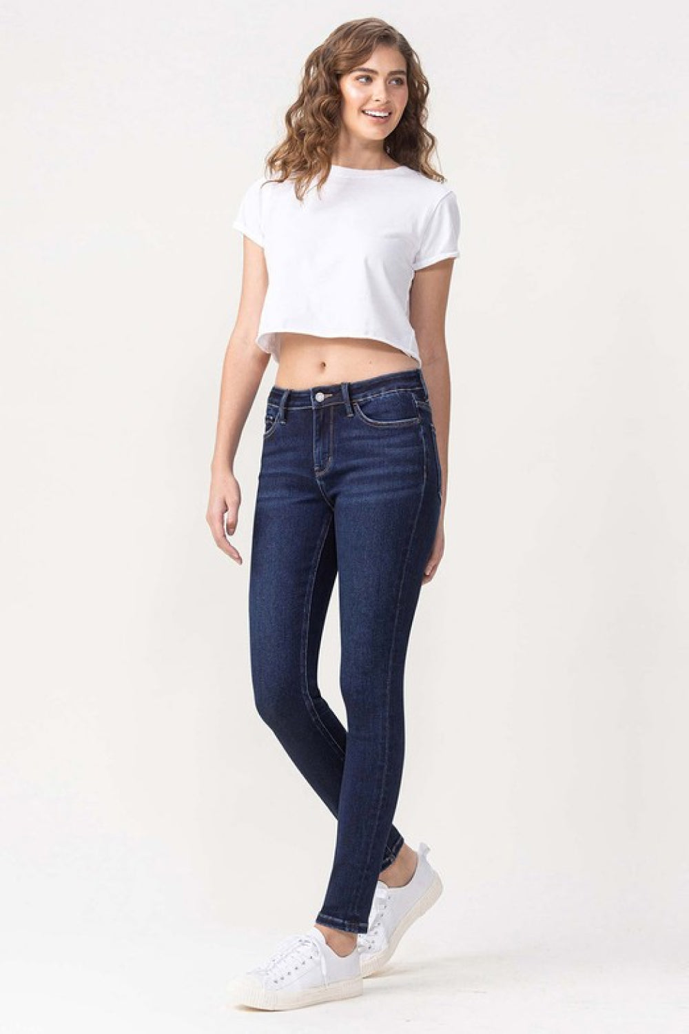 Vervet by Flying Monkey Sequoia Full Size Midrise Ankle Skinny Jeans - Cheeky Chic Boutique