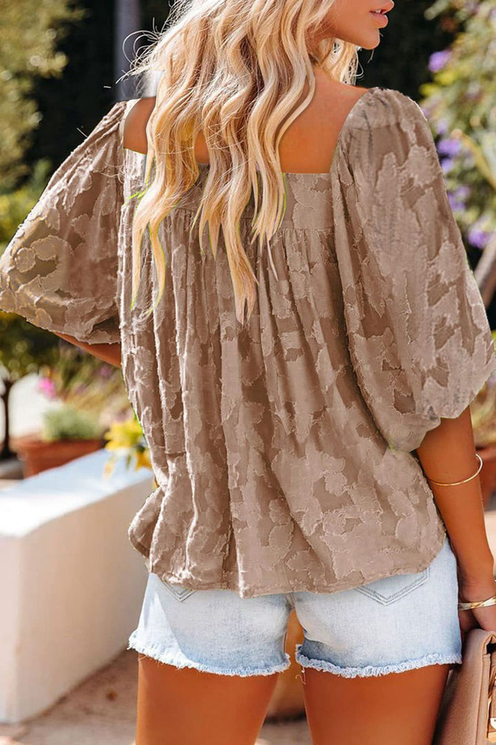 Let it Grow Floral Blouse - Cheeky Chic Boutique