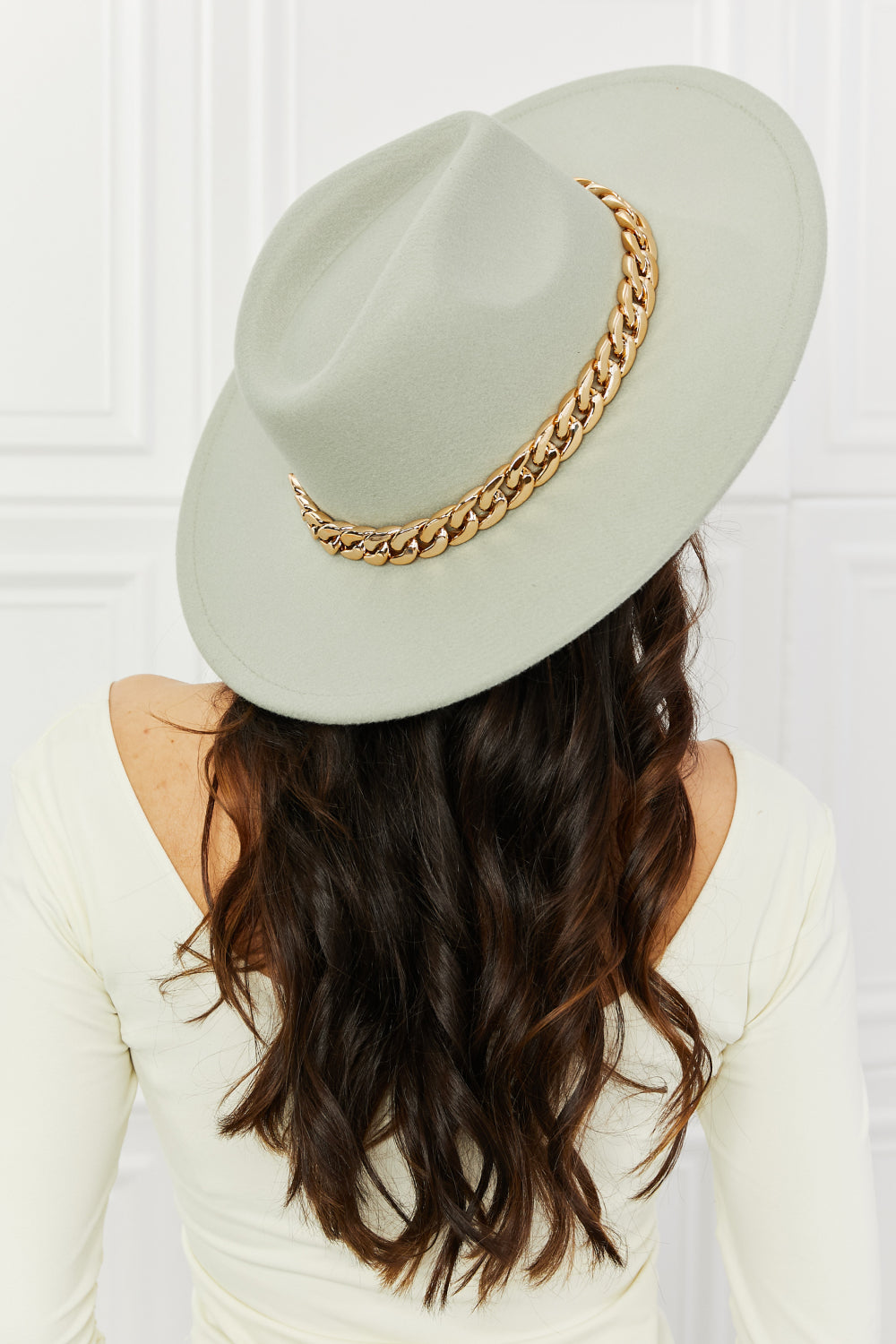 Fame Keep Your Promise Fedora Hat in Mint - Cheeky Chic Boutique