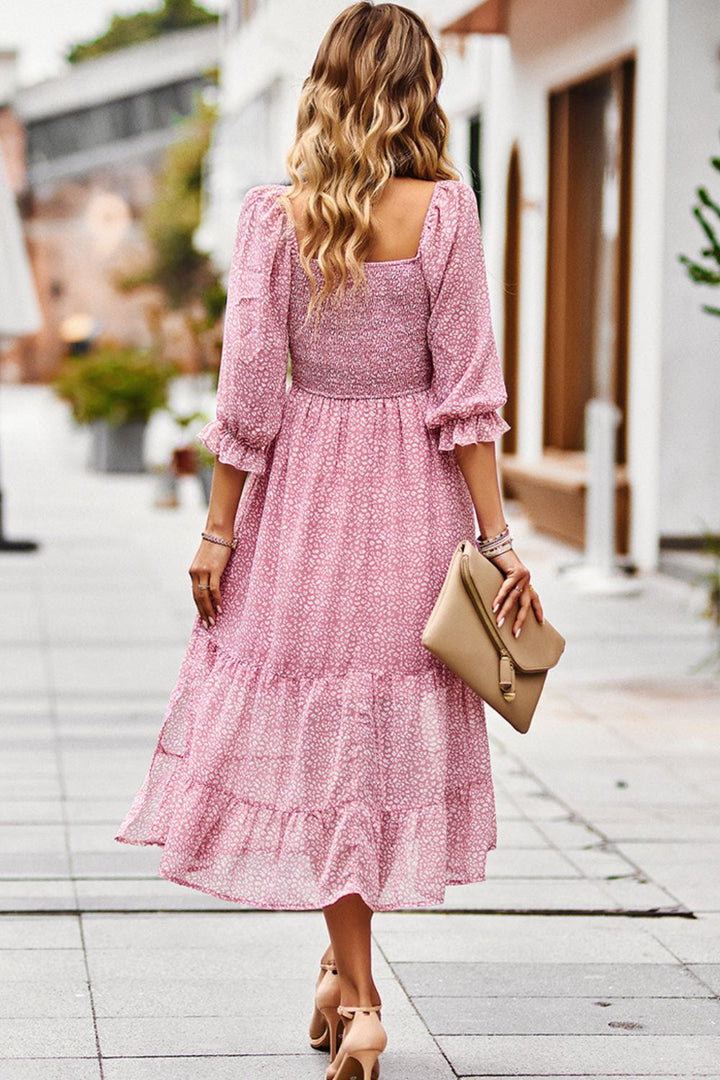 Wishful Thinking Leopard Midi Dress - Cheeky Chic Boutique