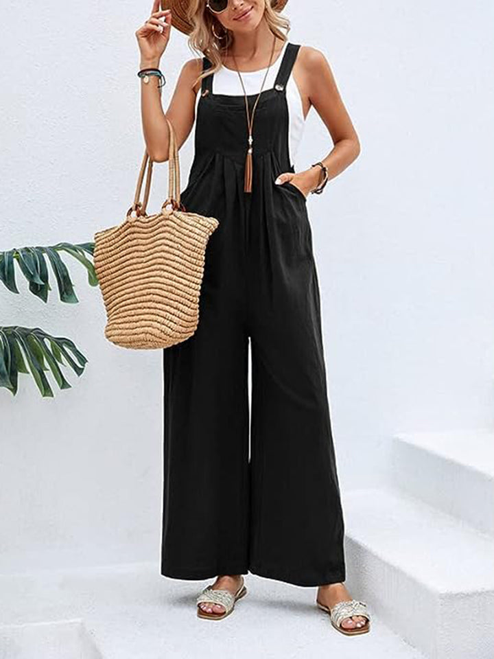 Don't Go Yet Jumpsuit - Cheeky Chic Boutique