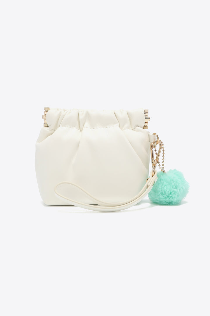 Nicole Lee USA Faux Leather Pouch - Cheeky Chic Boutique