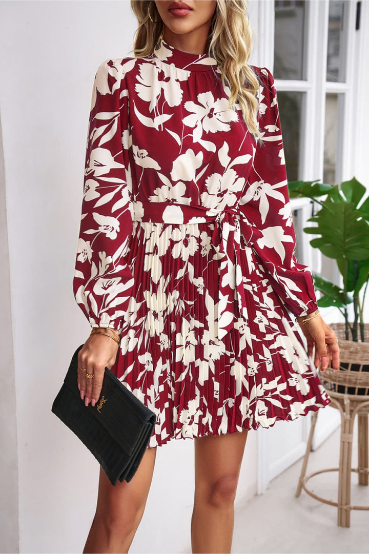 Fine Dining Floral Mini Dress - Cheeky Chic Boutique