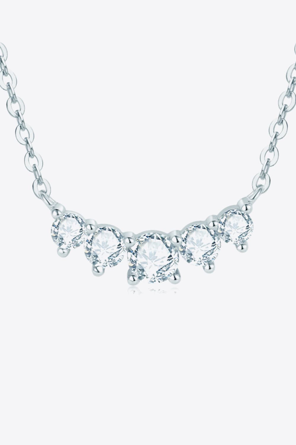 Moissanite Pendant Necklace - Cheeky Chic Boutique