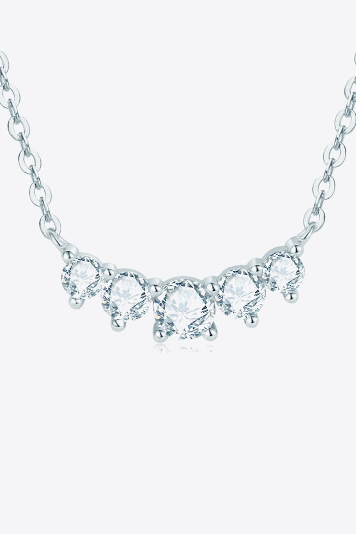 Moissanite Pendant Necklace - Cheeky Chic Boutique