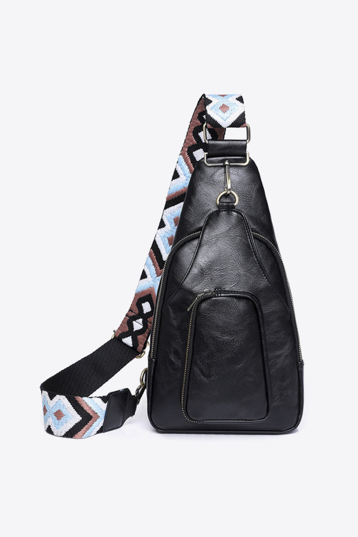 Take A Trip PU Leather Sling Bag - Cheeky Chic Boutique