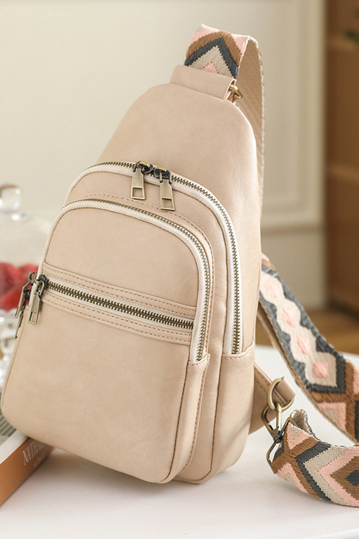 It's Your Time PU Leather Sling Bag - Cheeky Chic Boutique