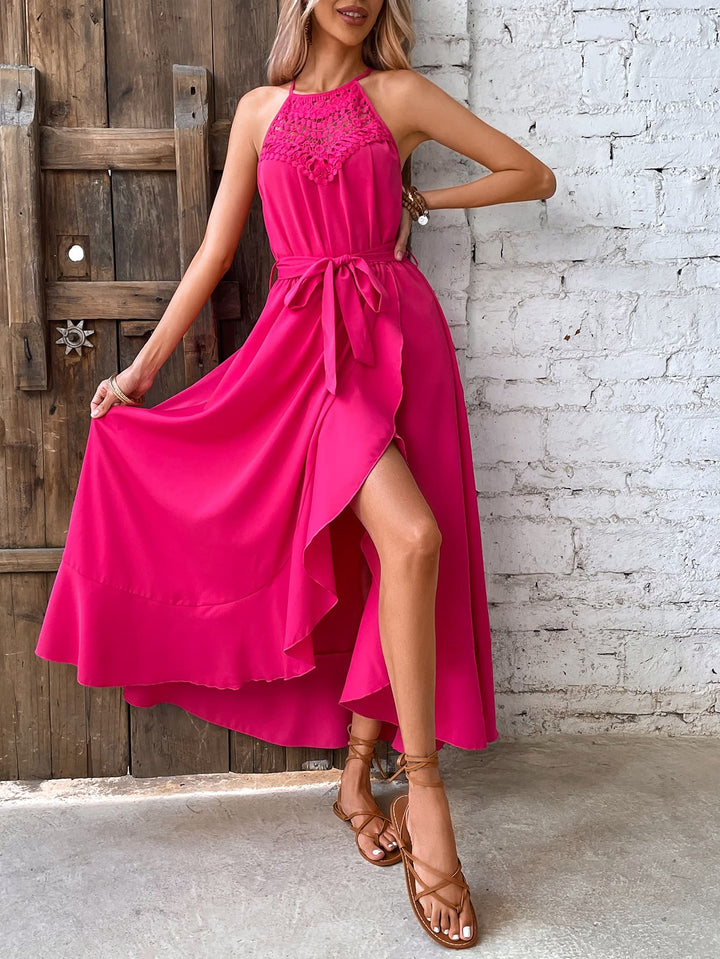 Sisterhood Tie Belt Dress - Cheeky Chic Boutique