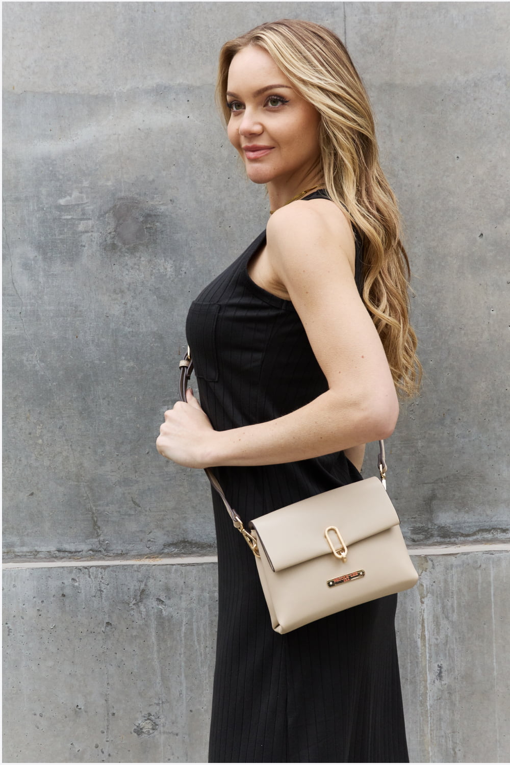 Nicole Lee USA Liv Vegan Leather Crossbody Bag - Cheeky Chic Boutique